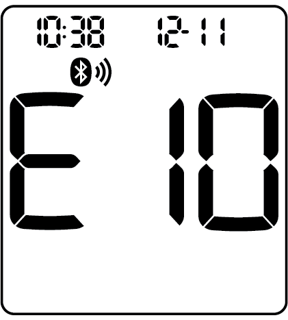 E-10: Time/Date error